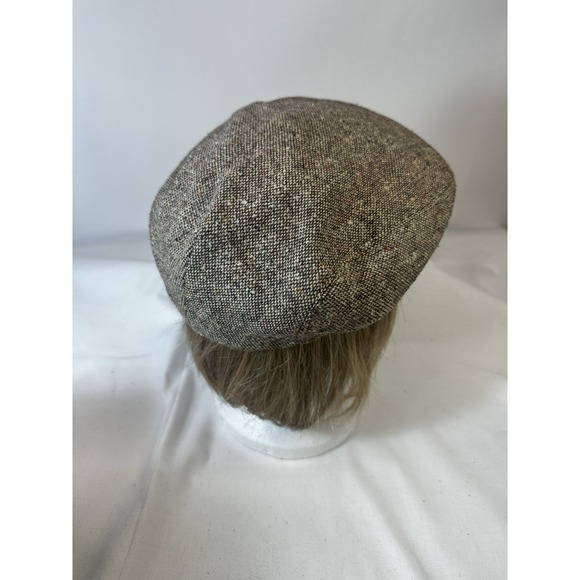 Vintage TOTES Rain Rolls Right Off Newsboy HAT Cabbie CAP Size L made in USA - Picture 5 of 16